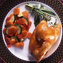 Honey-Glazed Game Hen
