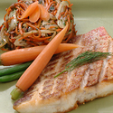 Seared Florida Snapper with Fennel and Carrot Saut�