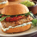 Pork Tenderloin Sliders with Three Sauces